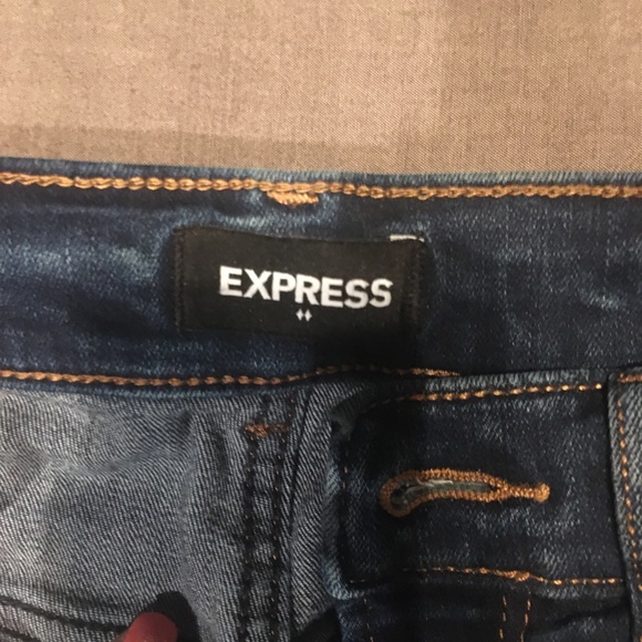 Express High rose Skinny jeans 6r - Picture 3 of 4